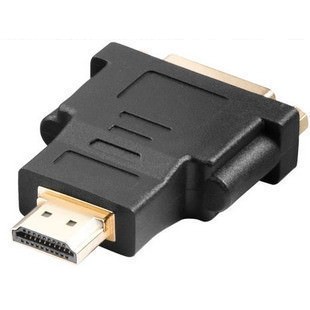 DVI-D Female to HDMI Male Adaptor w/Gold Plated Connector