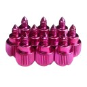 M3.5 Anodized Aluminum Thumbscrew Pink 4 Pack