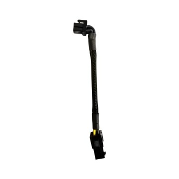 PCIE 90 Degree L Shape Low Profile GPU Power Cable 6 Pin Down Angle