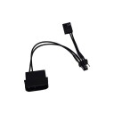 4 Pin Molex to 4 Pin PWM Fan Male and Female 10cm 5cm