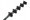Single Braid Sleeved SATA Power Cable (40CM, 1x Molex to 5x SATA)