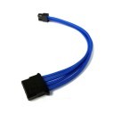 Premium Single Sleeved 4-Pin Molex IDE Peripheral Modular Power Cable