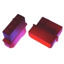 Standard 4 Pin Male Connector with Pins UV Red