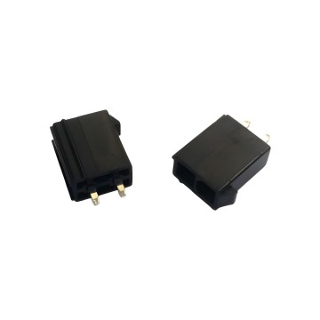 2 Pin ATX Power Male Header Connector Straight Black