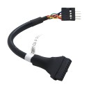 USB 3.0 to USB 2.0 Internal Adapter Cable 19pin to 9pin