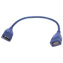 USB 2.0 Type A Female to Female Cable 30cm