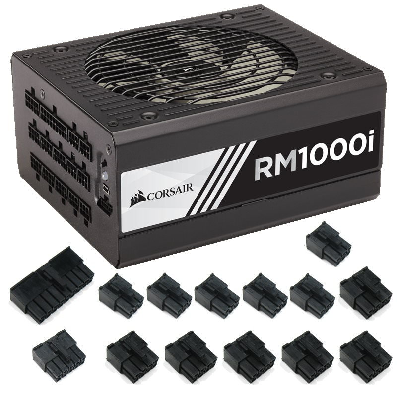 PSU Professional RMi Series Modular Connector (Full Set 14pcs) - MODDIY