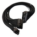 Premium Single Sleeved 24 Pin Modular Cable for PowerSpec
