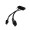 ATX 24 Pin to 8 Pin and 4 Pin CPU EPS Adapter Cable 15cm