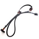 Antec ECO Series Modular Power Supply PSU Sleeved IDE Molex 4-Pin x 3 Integrated Cable