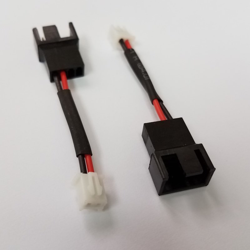 Fan Pin Connector Male to 2 Pin CB 32D Connector Female 5cm - MODDIY