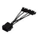8 Pin CPU EPS Power to 4 x 4 Pin Fan Connector Adapter Cable