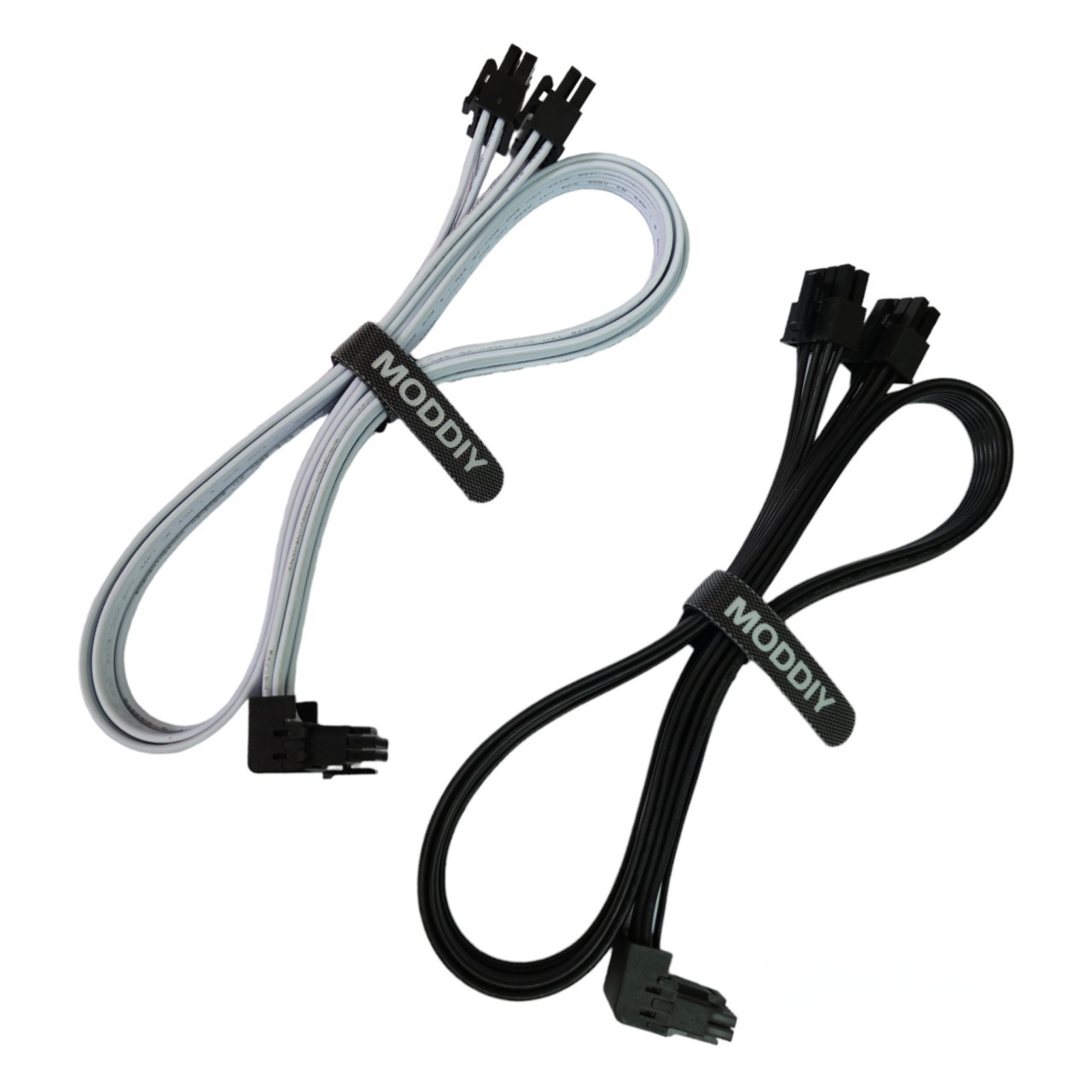 Angled 12VHPWR 600W PCIe 5.0 Dual 8 Pin to 16 Pin Power