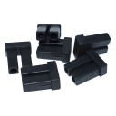 LC Fiber Switch Port Protective Jack Cover