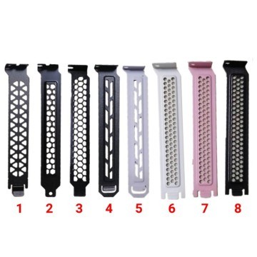 Set 10 Coperture Per Slot PCI - In Acciaio Nero Con Viti | Antipolvere Per Case PC - Foto 4