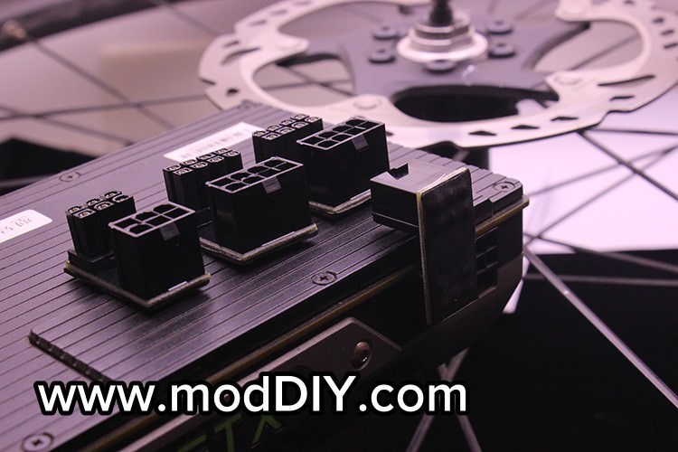 GPU VGA 8Pin 6Pin PCIE U Turn 180 Degree Angle Connector Adapter Board GPU VGA 8Pin 6Pin PCIE U Turn 180 Degree Angle Connector Adapter Board