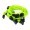 Premium Single Sleeved Modular Cables Nvidia Green for Corsair