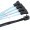 Advanced Mini SAS HD SFF 8643 to 4 SATA 7 Pin Male Cable