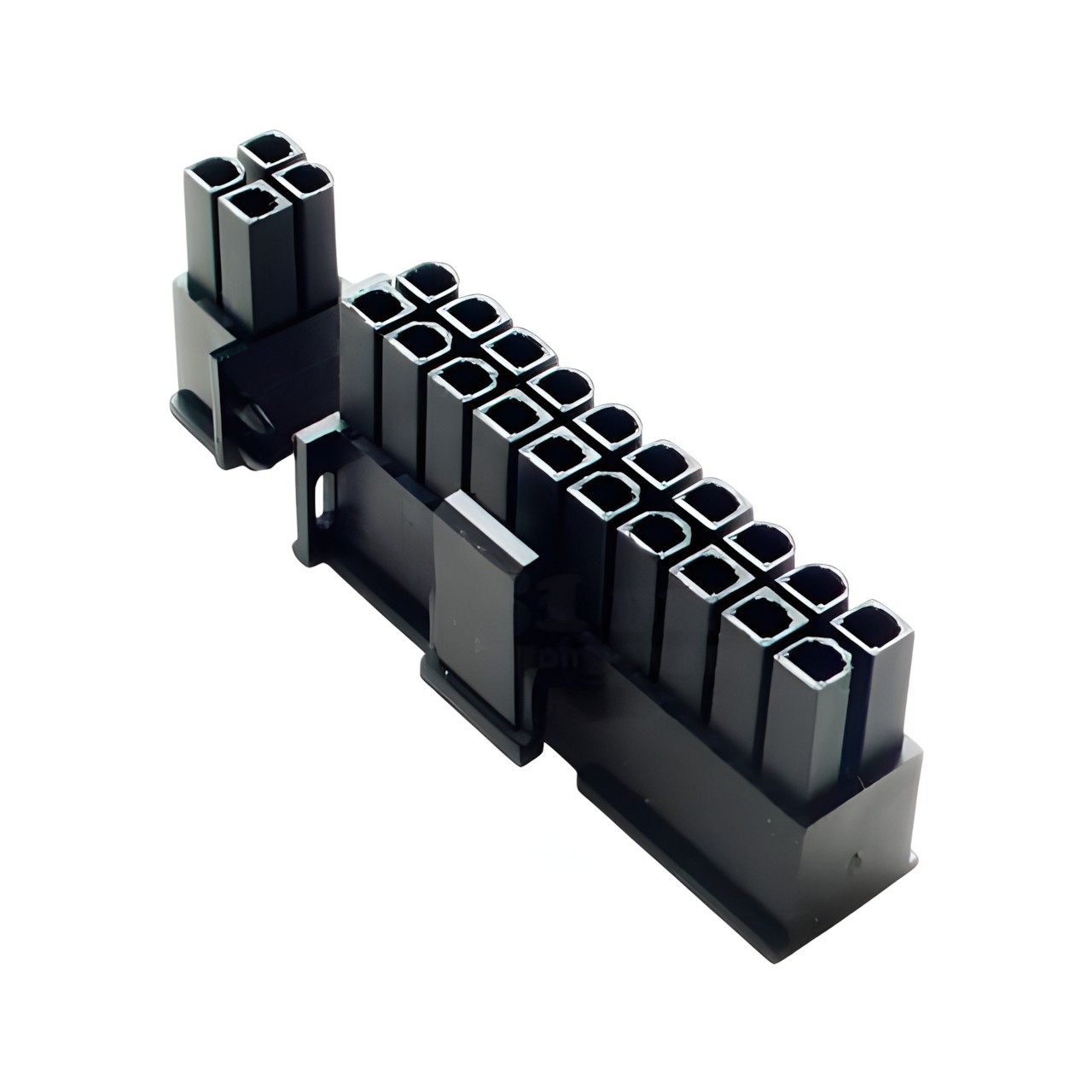 24 Pin Motherboard Power Female Connector Black - MODDIY