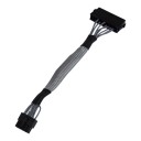 Premium Custom 24 Pin to ATX12VO 10 Pin Power Adapter Cable