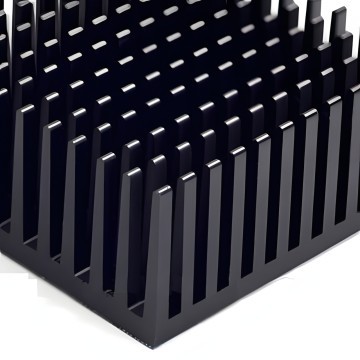 Premium Thermally Conductive Adhesive Heatsink Black