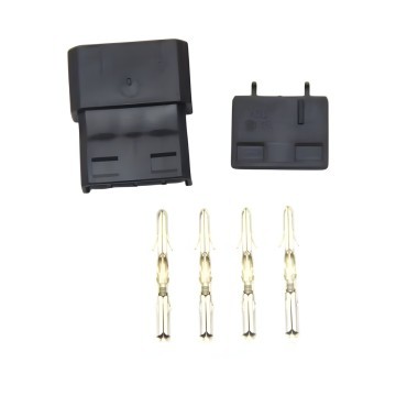 Standard 4 Pin Molex Connector with Pins Male and Female Integrated