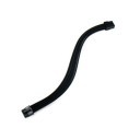 Premium Silicone Wire Single Sleeved 8 Pin CPU/EPS Power Extension Cable (Black)