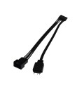 PWM and ARGB to Lian Li Uni Fan SL Infinity 7 Pin Adapter Cable