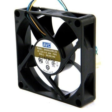 AVC 8020 80mm 12V 0.46A PWM 4-Pin Cooling Fan
