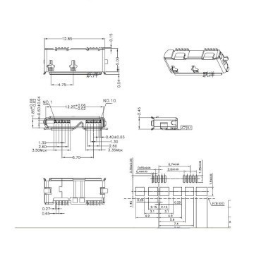 Micro Usb Female Pin Diagram