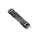 Premium N110 NVME NGFF M.2 22110 SSD Cooling Aluminum Heatsink Black