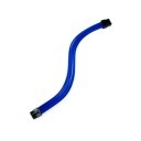 Premium Silicone Wire Single Sleeved 8 Pin CPU/EPS Power Extension Cable (Blue)
