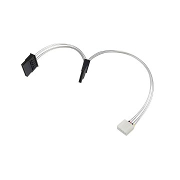 ITX Mini PC ATX 2510 2.54mm Pitch 5 Pin to 2 x SATA Power Cable 30cm