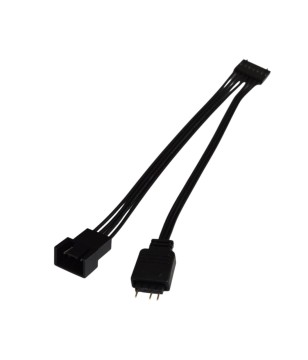 PWM and ARGB to Lian Li Uni Fan SL Infinity 7 Pin Adapter Cable