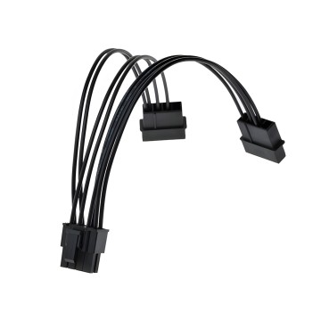 Premium Dual 4 Pin Molex to 8 Pin PCIE Adapter Cable