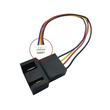 ぴーまんさん専用 PicoBlade 1.25mm SH1.25 2 Pin to 5 Pin Mini Fan Connector - MODDIY