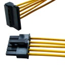 modDIY 5 Pin to SATA Modular Power Supply Unit Cable 35cm