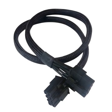 Seasonic X Series KM3 Series Uni Sleeved CPU EPS Modular Cable Black