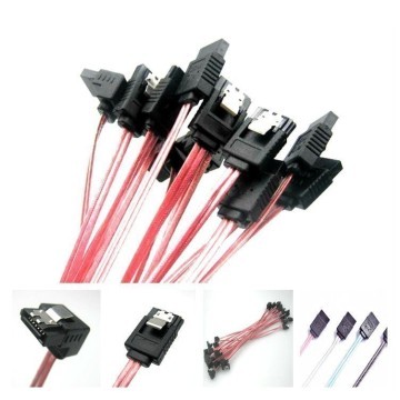 Premium Red Ultra Slim SATA3 High-Speed 6Gbps SATA Cable (25cm/40cm)