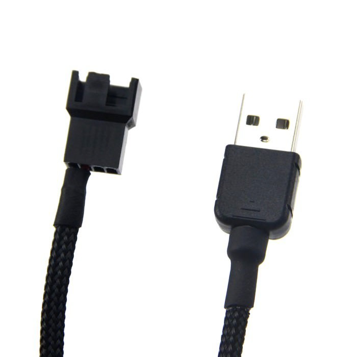 USB to Fan Pin 4 Pin Adaptor Cable 90cm - MODDIY