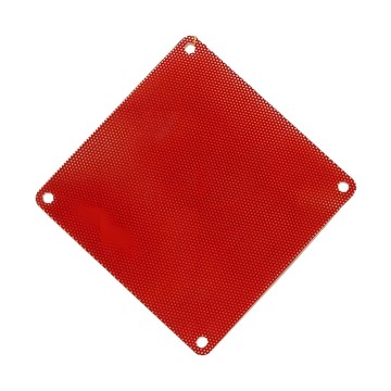 Ultra Thin 0.45mm PVC Computer Fan Dust Filter 8cm 12cm 14cm Red