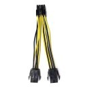 NVIDIA Tesla K80 M40 M60 P40 P10 P100 GPU 6 Pin PCIE Power Cable