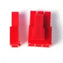 8-Pin (6+2) PCI-Express Power Female Connector w/ Pins - Red