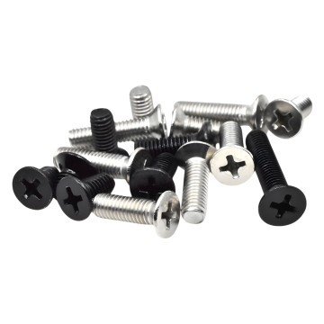 M2.5 x 4mm Black Screws