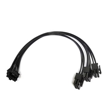 ATX 3.1 PCIe 5.1 H++ 3x8Pin to 12V-2X6 675W 12VHPWR 16Pin Power Cable
