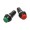 Bulgin Style Vandal Switch Green Red
