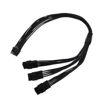 ATX 3.1 PCIe 5.1 600W 12VHPWR 16 Pin to 3 x 8 Pin PCIE Power Cable