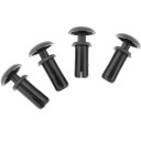Black Fan Push Pin Screws 4 Pack