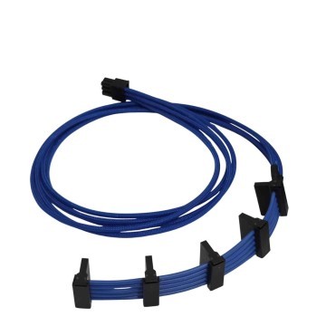 Individually Sleeved Modular Cable 5 x SATA Power for EVGA