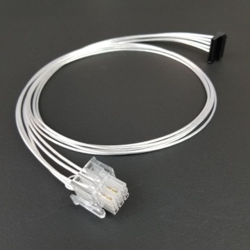 Super Flower Leadex Premium Silver Wire 9-Pin to SATA Modular Cable